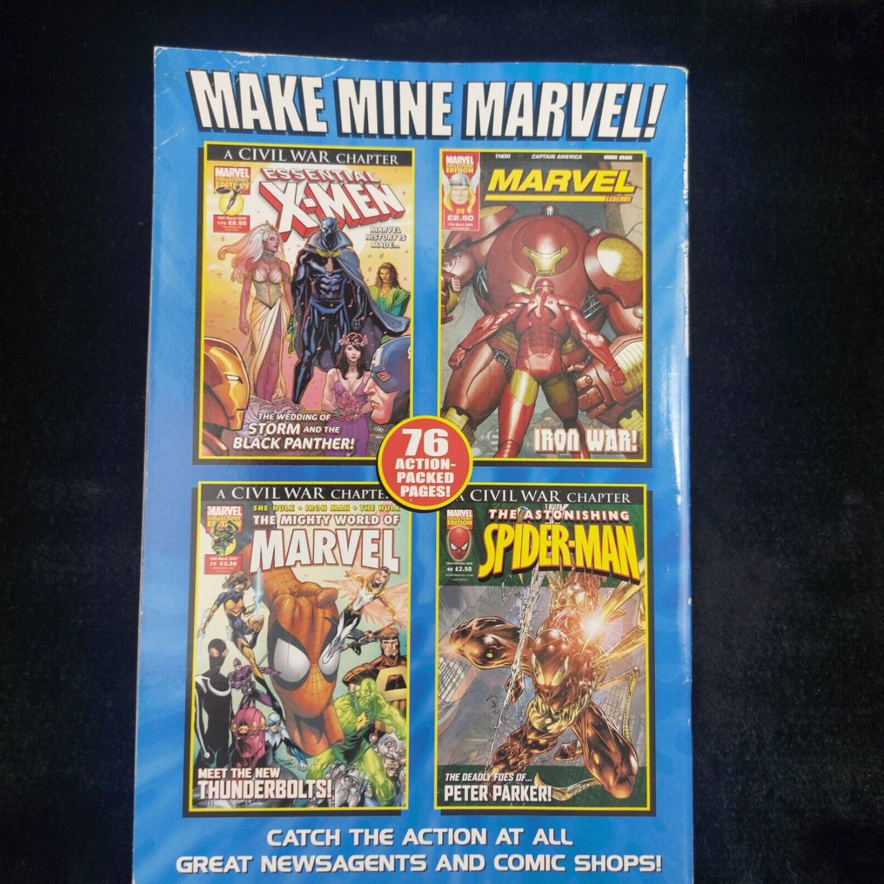Marvel Comics Fantastic Four Adventures #48 Civil War Vintage 2009 Comic Book2