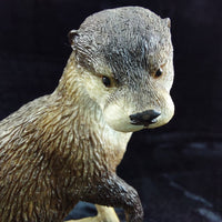 Thumbnail for Border Fine Arts Country Characters A1487 Nipped Otter Figurine Crab 6.5in 20035