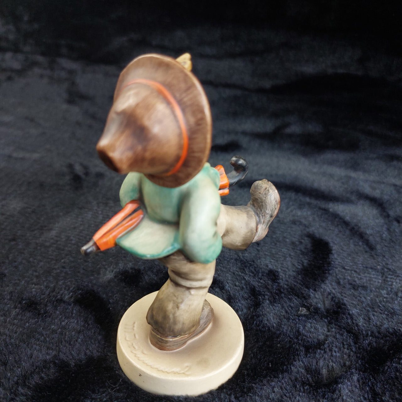 Hummel Umbrella Boy Figurine W.Germany 5" 109/ Repaired Leg Porcelain Vintage2