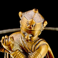 Thumbnail for Vintage / antique Indian Brass Krishna Dancing Statue â 5â Hindu Deity figur11