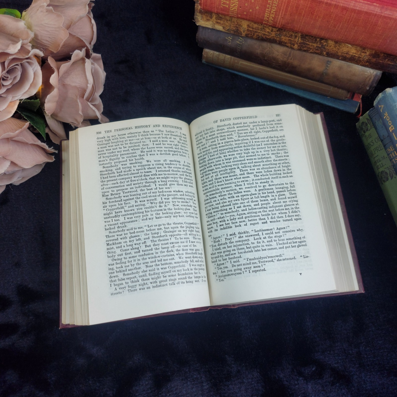 Ward Lock David Copperfield Dickens Illustrated 1912 Book Antique Good Condition8