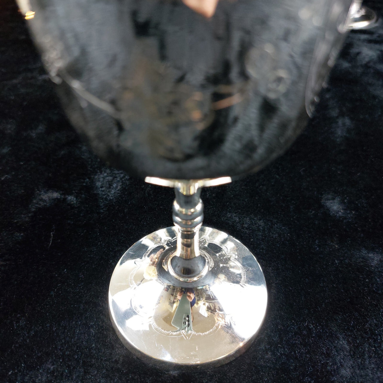 Set 6 of Renaissance Style French Silver Wine Goblets EPNS Hallmark.5