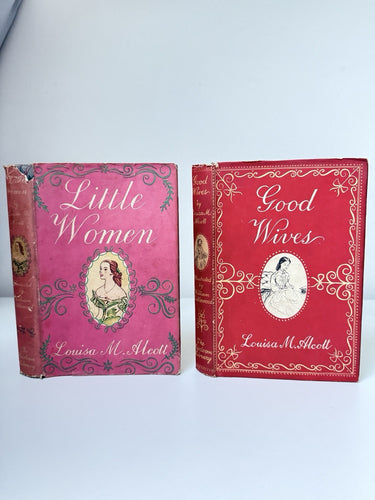Heirloom Library Louisa Alcott Little Women & Good Wives Illustrated Set Book0