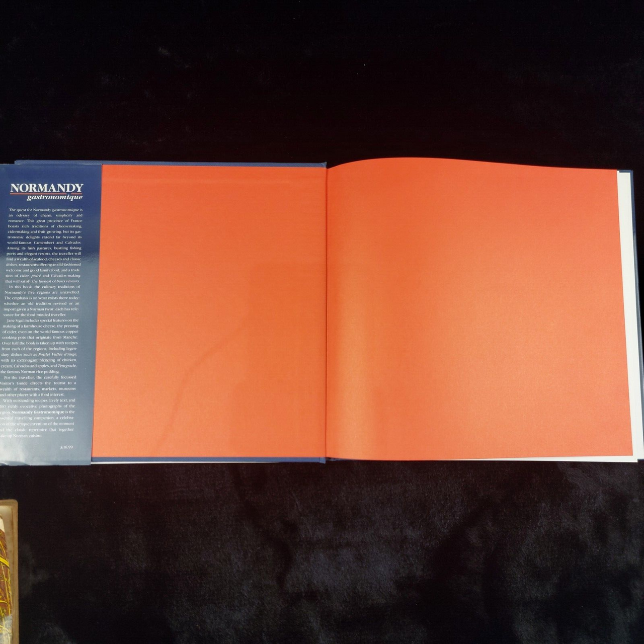Normandy Gastronomique Hardcover Jane Sigal French Cuisine Cookbook Recipe 19933