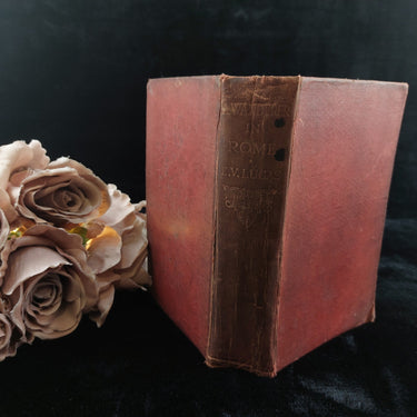 RARE 1936 A Wanderer in Rome by E.V. Lucas Ex-Library Methuen 4th Edition Fourth1