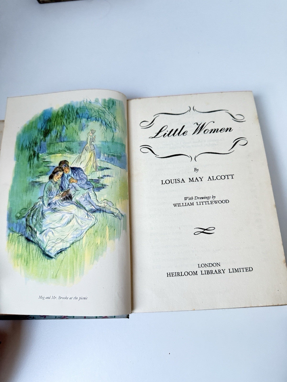 Heirloom Library Louisa Alcott Little Women & Good Wives Illustrated Set Book6