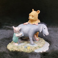 Thumbnail for Classic Pooh “Eeyore Getting Dried” Figurine by Border Fine Arts China A006914