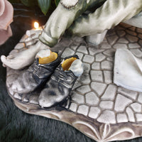 Thumbnail for AR.CE.MI Bisquit Porcelain Figurine Shoeshine Boy Bench thumb broken see pics8