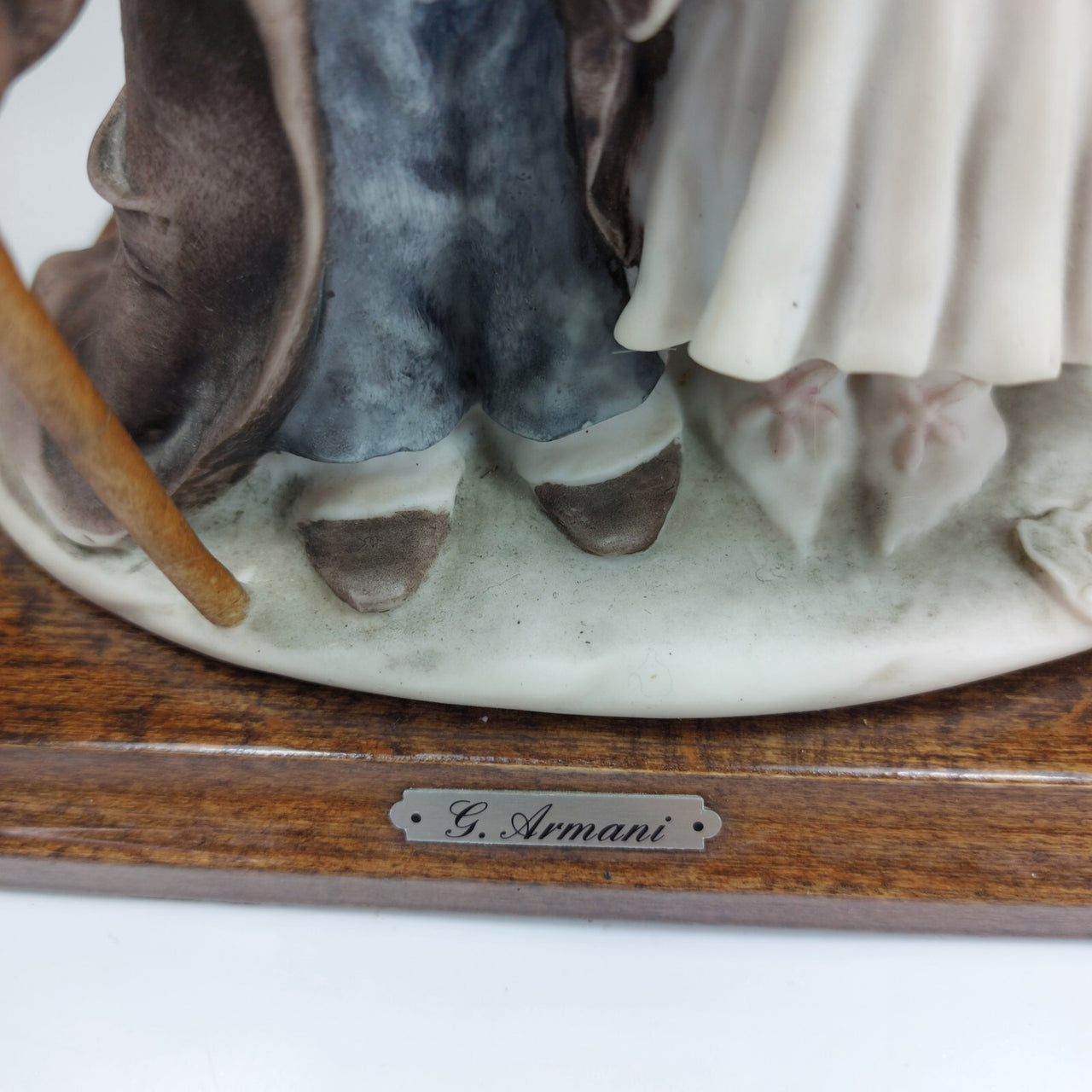 Vintage 1982 Giuseppe Armani Florence Italy Bride and Groom Figurine Statue.5
