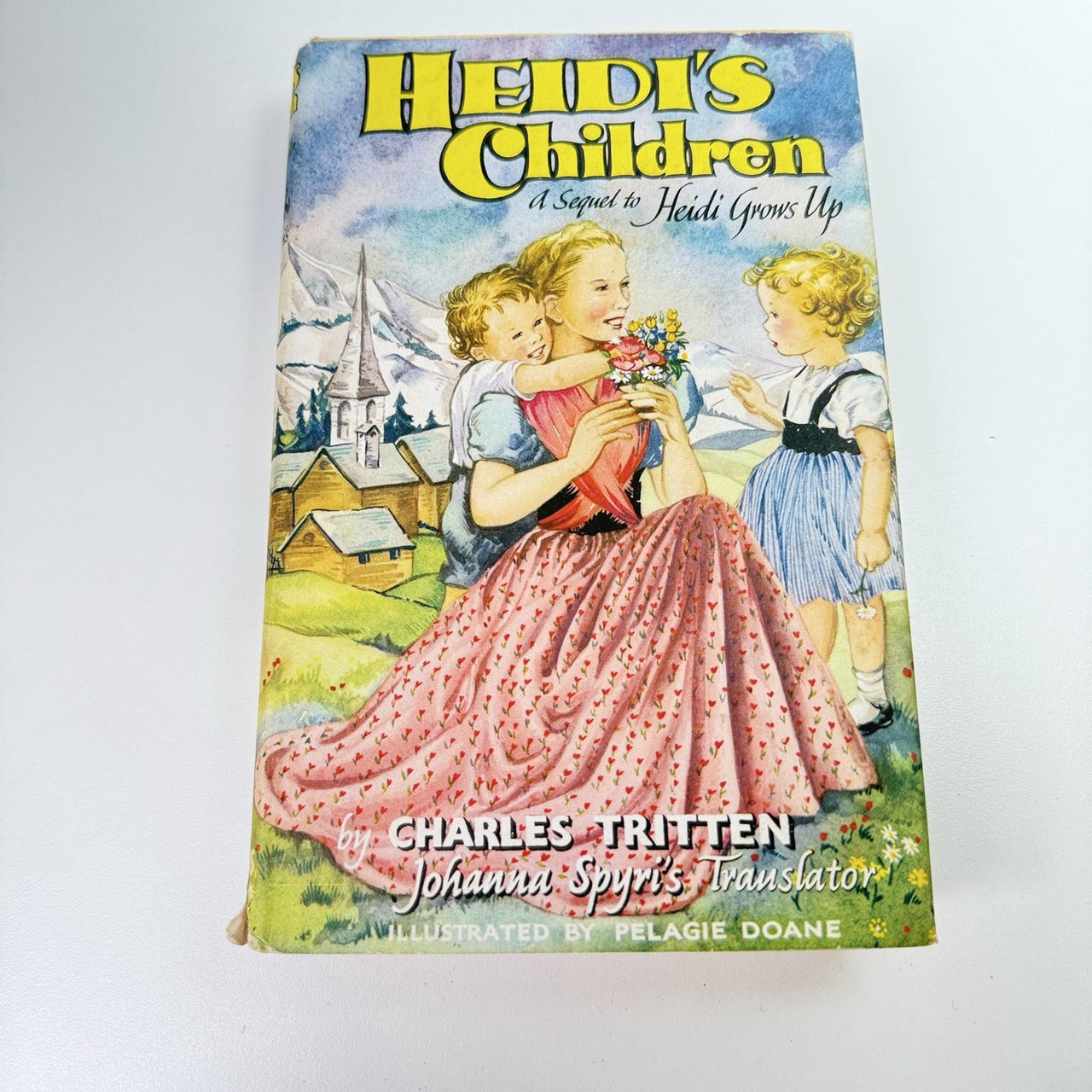 Collins Heidi &Heidi’s Children Illustrated Plague Doane 1969 1973 Book Set Gift9