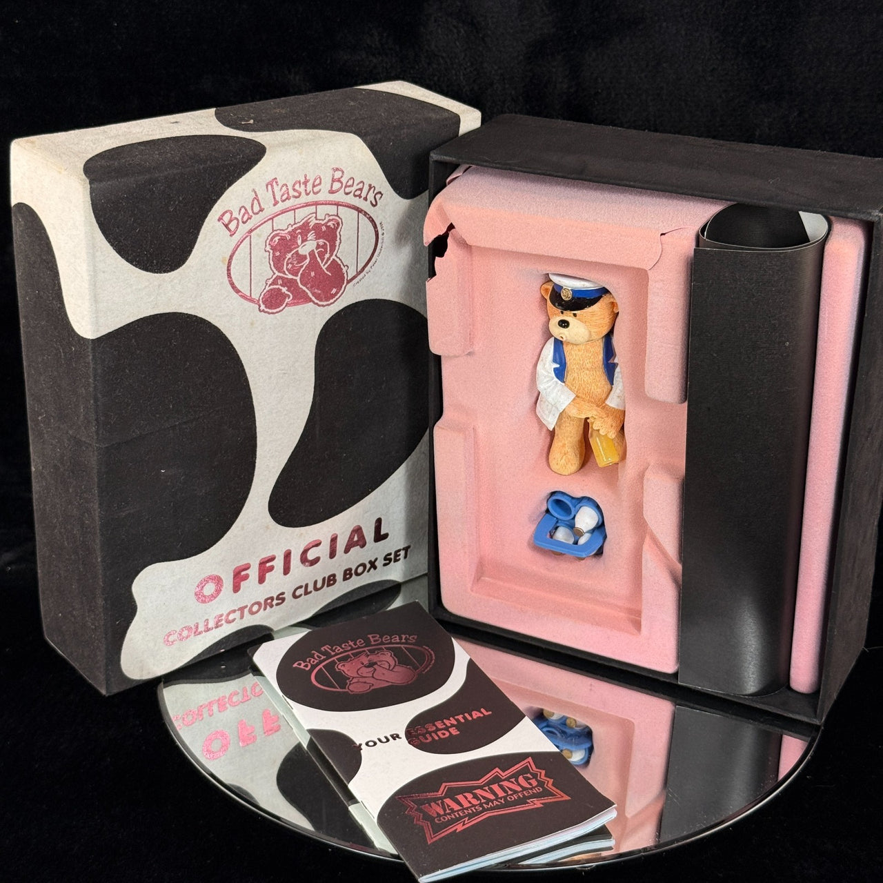Bad Taste Bears COLLECTORS OFFICIAL CLUB BOX SET Exclusive Mugs Milkman Figure2