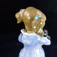 Thumbnail for TENGRA Porcelain Figurine Girl with Doll bookcase (1970s) figure ornoment decor8