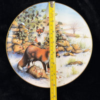Thumbnail for Spode Wildlife Series Fox Plate Bohemia Deer Czechoslovakia Art Bone Decor China3