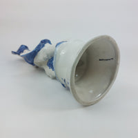 Thumbnail for Vintage Capodimonte Lady in Blue Porcelain -Figurine Italian Italy Large.13.5