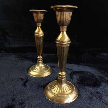 Brass Made in India Pair 7.5