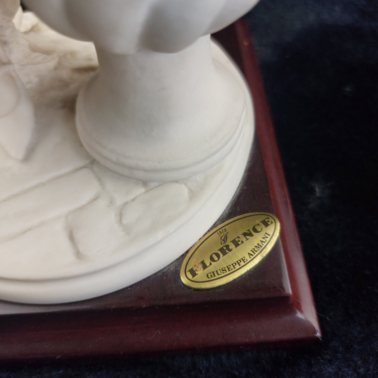 Florence Giuseppe Armani 1998 Lady 14"Figurine Madelaine Good  Sculpture Italy.6
