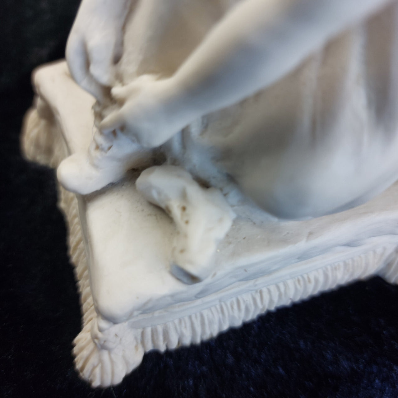 Michael Sutty Young Girl Figurine 5in Vintage Rare White Bisque England Ceramic7