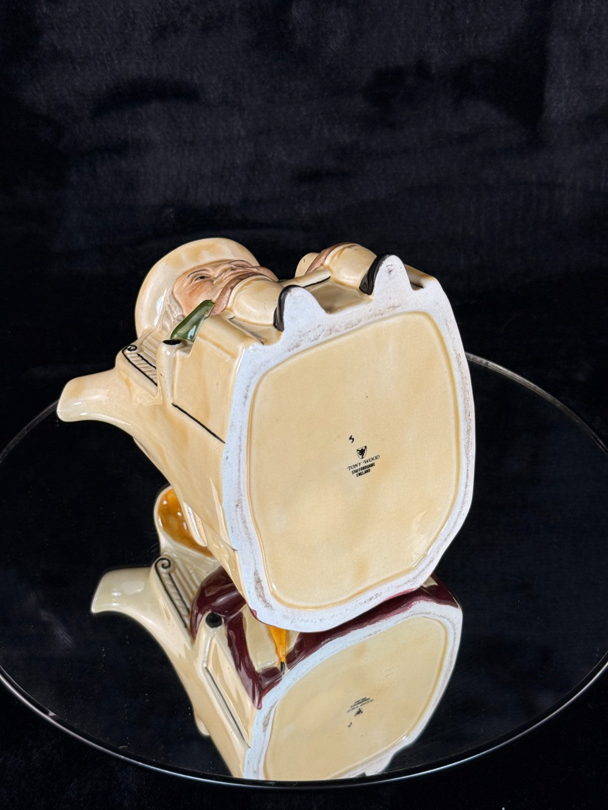 Set of 3 Tony Wood Staffordshire Character Teapots Aaron William & Lady Jug7