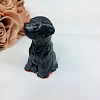 Thumbnail for Welsh Kingmaker Coal Figurine Dog – Handcrafted in Wales with United Kingdom5