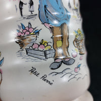 Thumbnail for Crown Ducal Ware Petit Rêverie Vase English 1950s Hand-Painted decor Earthenware6