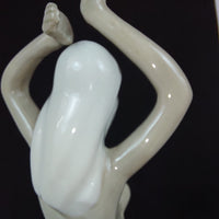 Thumbnail for Possibly Antique Dancing Lady Figurine Porcelain Dancer Elegant Rare Vintage 11