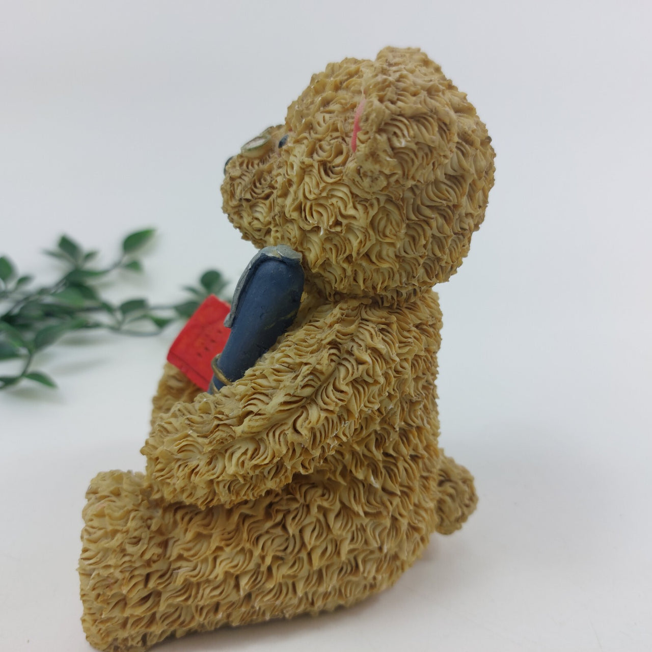Regency Fine Arts Collectible "The Novelist" Teddy Bear Figurine Ornament 6"16