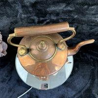 Thumbnail for Antique Large Copper Kettle with Brass and Copper Handle - English Country House7