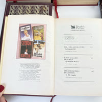 Thumbnail for Reader’s Digest Condensed Books Set x6 1980s 90s Gold Burgundy Hardcover Deco10