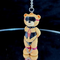 Thumbnail for Vintage Rare Bad Taste Bears BDSM Gimp Keychain Boxed Figurine Collectible5