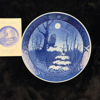 Thumbnail for Royal Copenhagen 1972-1974 Christmas Plates Set of 3 Blue Collectibles Porcelain13