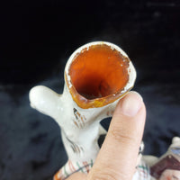 Thumbnail for LARGE Victorian c1880 Staffordshire Spill Vase Robert Burns and His Mary White5