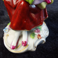 Thumbnail for Antique Porcelain Victorian Figurine Pair 5