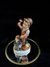 Thumbnail for Friedel Blacksmith Bavaria Figurine Repaired hummer W.Germany goebel style figur5