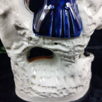 Thumbnail for Rare Victorian Staffordshire Gentleman with Rooster antique Figurine (1840-1860)8