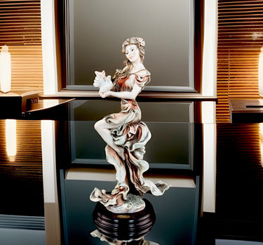 Giuseppe Armani Florence Summer Breeze Lady Figurine 14 In Italy Home Decor 19971