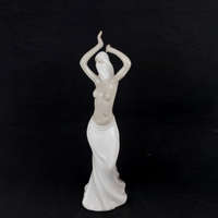 Thumbnail for Possibly Antique Dancing Lady Figurine Porcelain Dancer Elegant Rare Vintage 11
