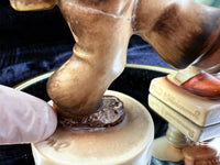 Thumbnail for Goebel figurine Hummel -repaired - Little Boy with Umbrella TMK-3,4 School Girl4