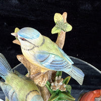 Thumbnail for Alfretto Porcelain Tit Blue Bird Figurines Set of 2 Collectors Series 7