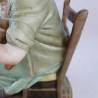 Thumbnail for RARE 1950s Capodimonte - Bruno Merli Signed Porcelain Child & Mother Figurine15