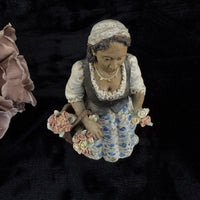 Thumbnail for Rare Castagna Florence Figurine Flower Seller - Signed Italy see pics3