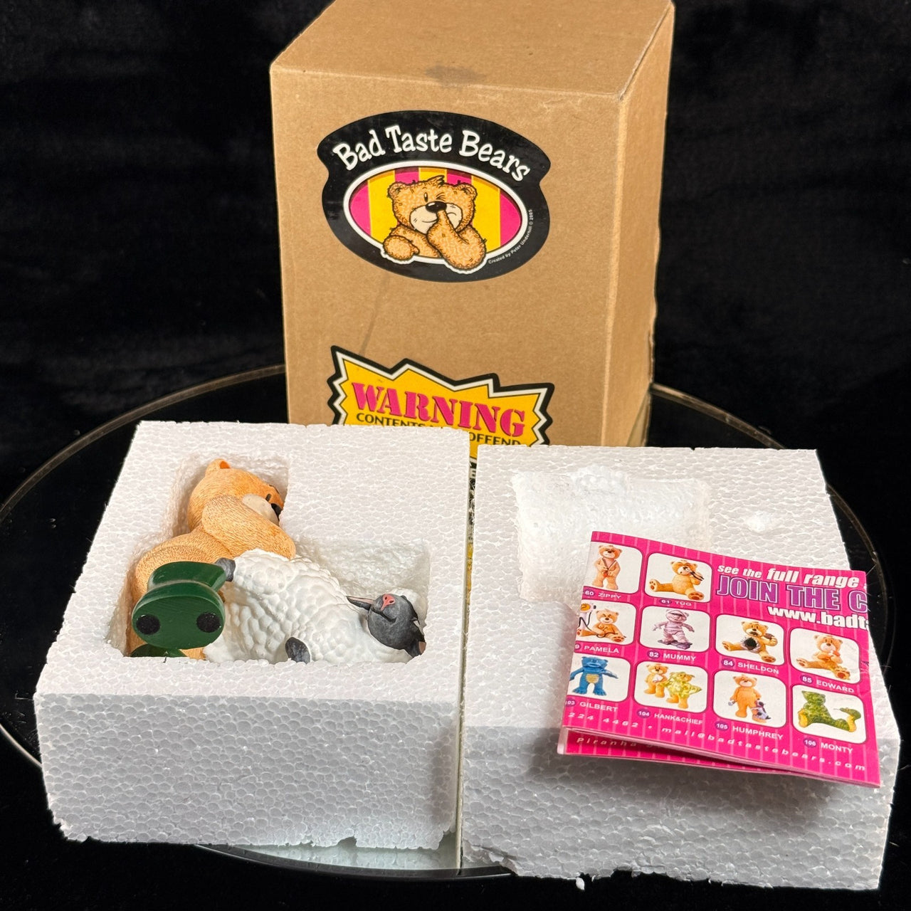 Bad Taste Bears Ewan Figurine 2005 Funny Sheep Humor Adult Comedy Crude Gift0