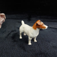 Thumbnail for John Jack Beswick Russell Dog Figure Brown & White JBD102 Ceramic Ornament decor6