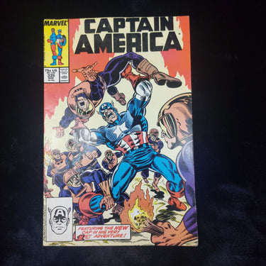 Marvel Captain America #335 Featuring the New Captain America! (1987) 0