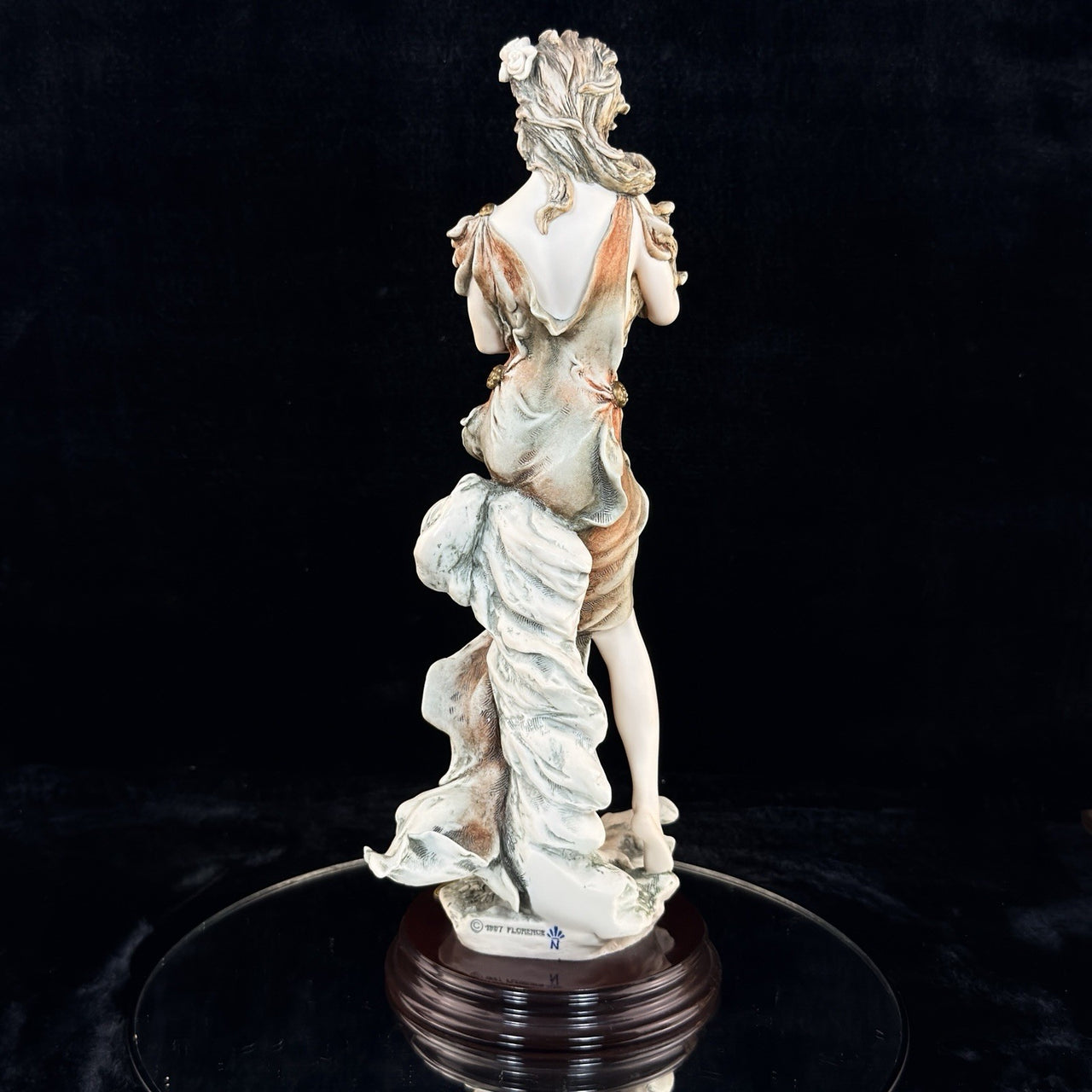 Giuseppe Armani Florence Summer Breeze Lady Figurine 14 In Italy Home Decor 199713