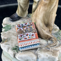 Thumbnail for Capodimonte Volta Boy with Tree Figurine Hand Painted Italian Porcelain See Pics4