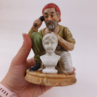 Thumbnail for Porcelain Sculptor Figurine Artist Bust Statue Maker Collect 6