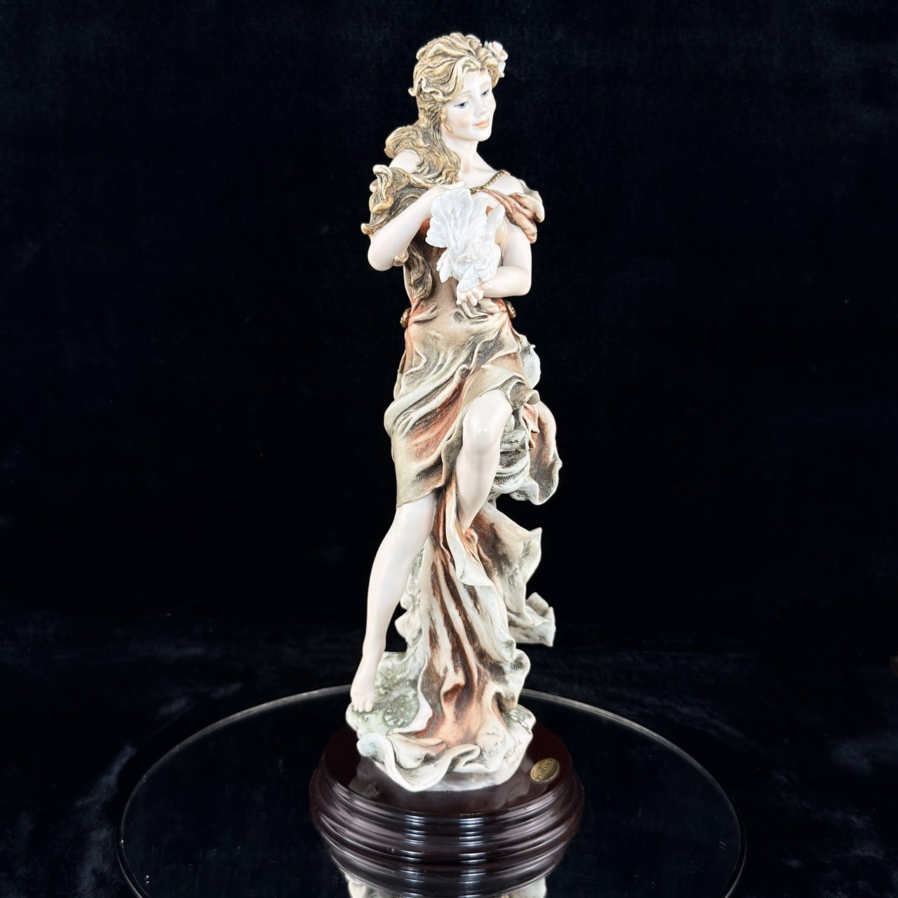 Giuseppe Armani Florence Summer Breeze Lady Figurine 14 In Italy Decor Home 199711