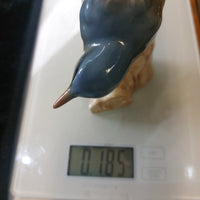 Thumbnail for Goebel Porcelain W.Germany Bird Figurine Wall Creeper 1967 collectable decor.12