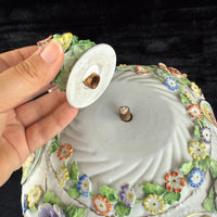 Thumbnail for Antique Hand-Painted Royal KPM Bavaria Porcelain Table Lamp with Floral decor15