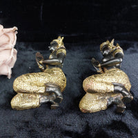 Thumbnail for Thai Bronze Kneeling Praying 8.5